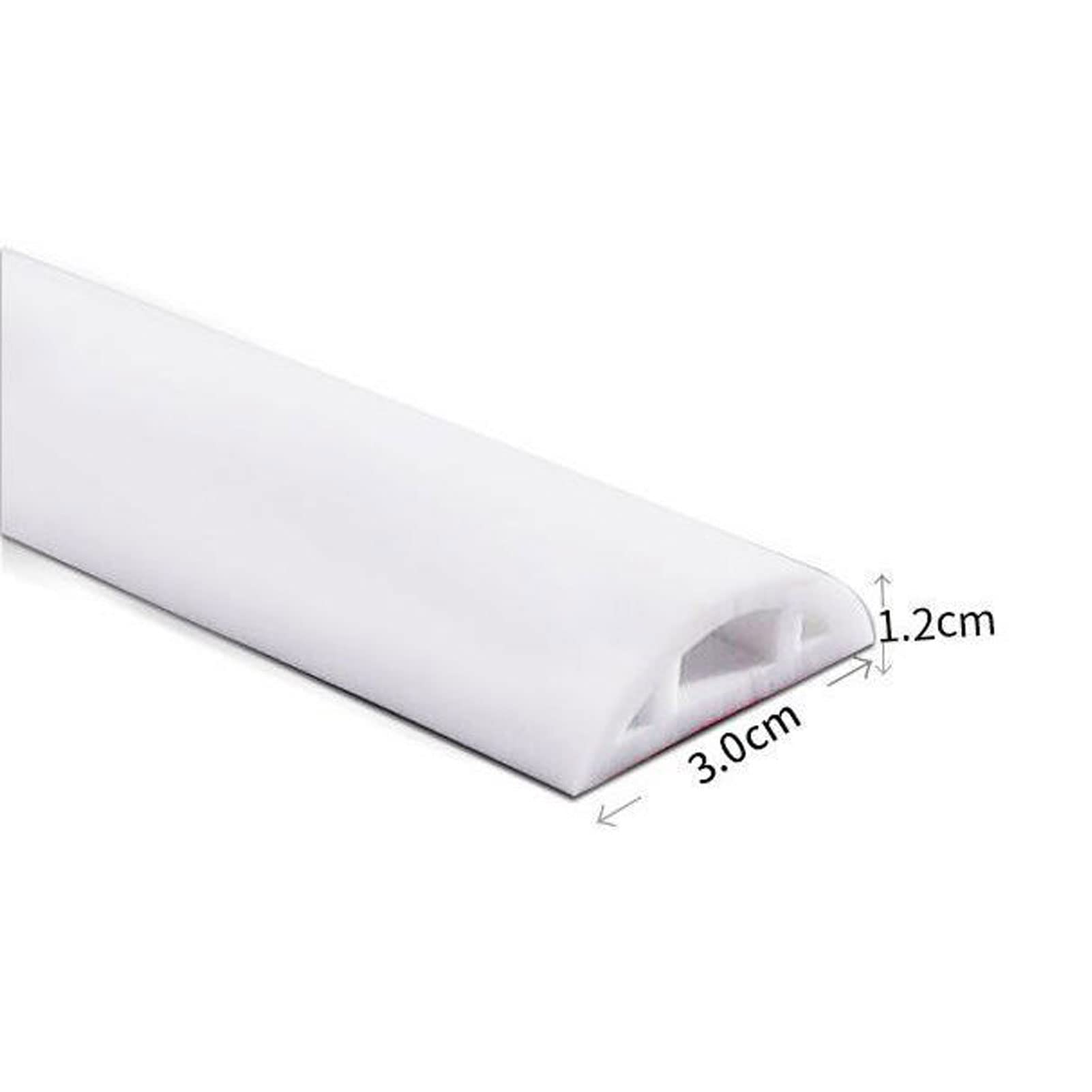 Tira de sellado de silicona flexible de 80 cm, sellador de retención de agua para baño, habitación húmeda, bandeja de ducha, barrera de suelo y tira selladora, fácil instalación y sello duradero que