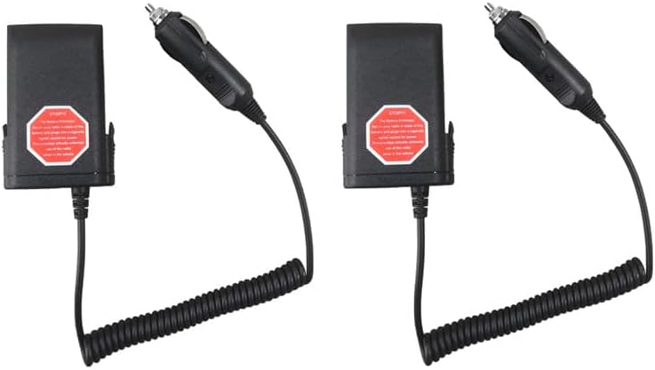 2 Pack NNTN7038 NNTN7038B NNTN7038A Battery Eliminator Car Charger for APX6000 APX7000 APX8000 APX6000XE APX7000XE APX8000XE SRX2200 Two Way Radio