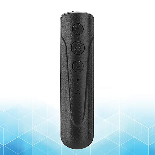 Receptor de áudio sem fio Bluetooth, suporte preto 2 em 1 número telegráfico com suporte adaptador B