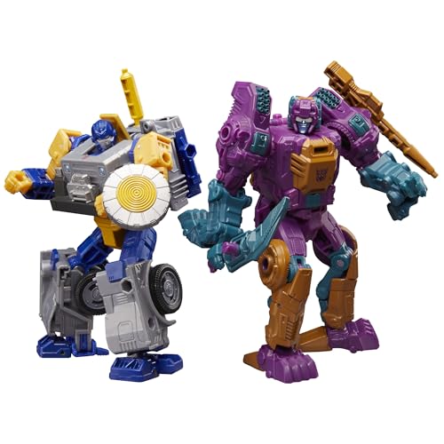 Transformers Age of The Primes Wreck ‘n Doom Collection Fisitron and Carnivac 5.5-inch Converting Action Figure 2-Pack, Robot Toys, Ages 8+ (Amazon Exclusive) - image 1