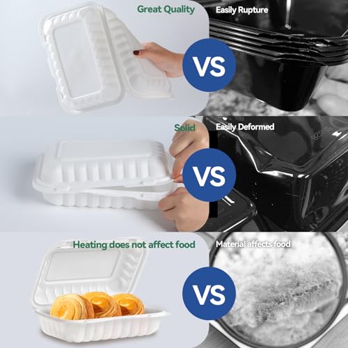 Ekosavor CQ206-50 Take Out Food Containers thumb #4
