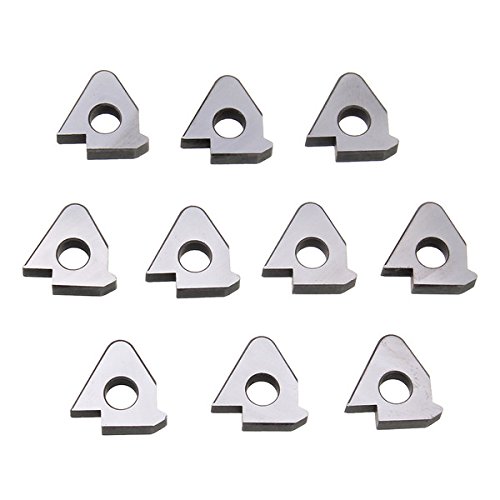KingLan 10Pcs Carbide Insert Shim Seats Turning