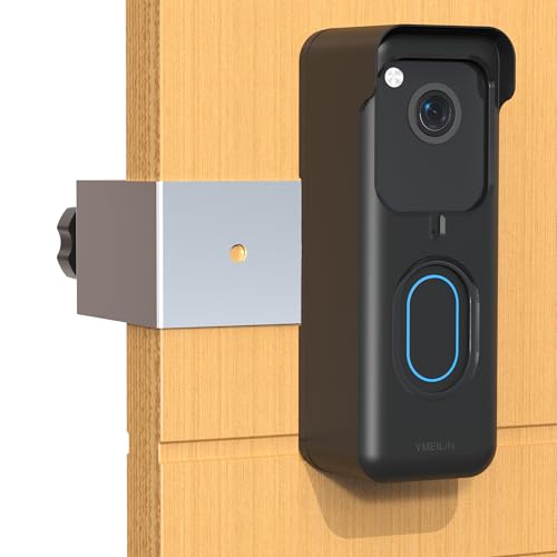 Support de sonnette Blink pour appartement fixation de porte sans trou argent