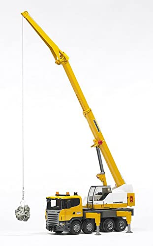 Bruder Scania R-Series Liebherr Crane with Lights and Sounds