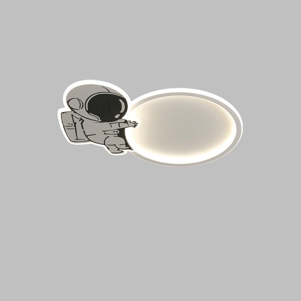 Lámpara de techo de astronauta LED y lámparas de dibujos animados para niños 50cm