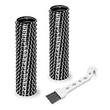 JEDELEOS Lower Hose for Shark Rocket HV300 HV301 HV302 HV320 HV321 HV322 Upright Vacuum Cleaner Series, Lower Nozzle Hose Replacement Parts 6' x 1.25' (Pack of 2)