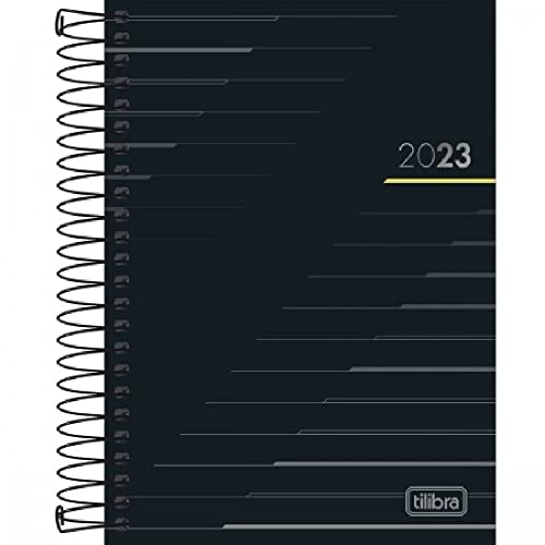 Agenda Executiva Espiral Diária 13 X 18,8 cm Spot, Tilibra