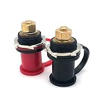 Allstar Performance ALL76139 Battery Charger Post, (Pack of 2), Red and Black Pair
