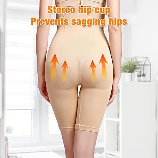 ALPHA WING Women's Spandex & Nylon Waist Shapwear(FIT to : 30 to 38) Women Waist Slimming Shapewear Tummy Control Tucker with Anti Rolling Strip Underwear Shapewear