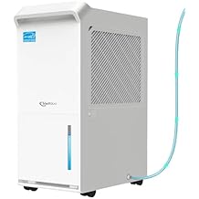 5,000 Sq.Ft Most Efficient Energy Star 2024 Dehumidifier with Pump,Vellgoo Max 100 Pint/D Smart Compressor Dehumidifier for
