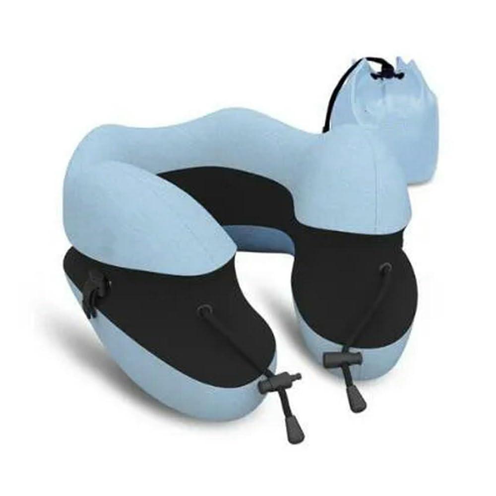 ZXLIHS NYSDM Cuscino da Viaggio a Forma di U per Cuscino per Il Collo in Memory Foam Accessori da Viaggio Cuscini Comodi per Il Sonno Tessili per la casa 5 Colori