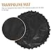 LIOOBO Trampoline Replacement Jumping Mat Thick Jumping Surface for Household Use Waterproof and Sturdy Fabric Suitable for Standard Frames