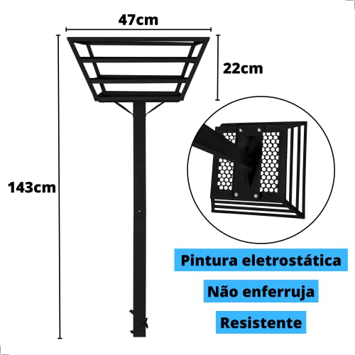 Lixaira Vazada Preta