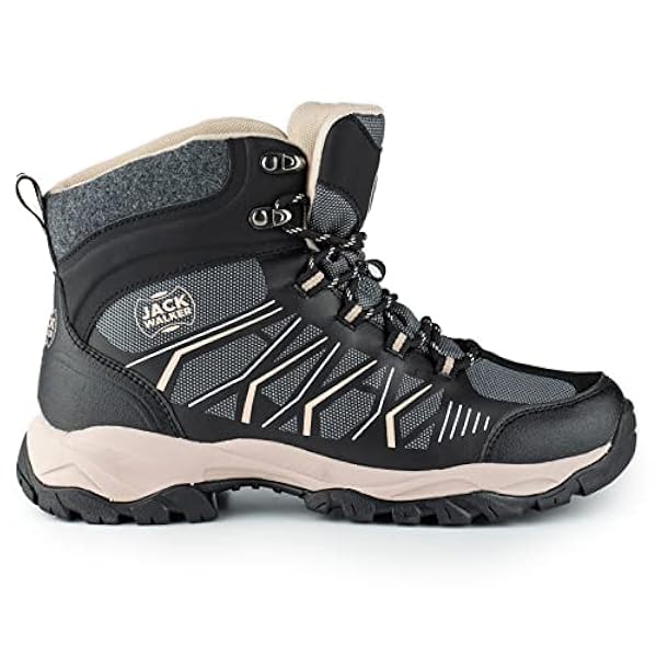 Jack Walker Stivali da Donna in Oro Rosa Leggeri con Maggiore Aderenza per Escursioni Trekking Campeggio Camminate Scarpe JW5005 Oro Rosa