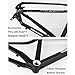 DHNCBGFZ 26/27.5/29er Hardtail Mountain Bikes Frame 15.5/17/18inch Aluminum Alloy Rigid Frame Disc Brake Racing Frame Thru Axle 12x142mm for Max 2.5