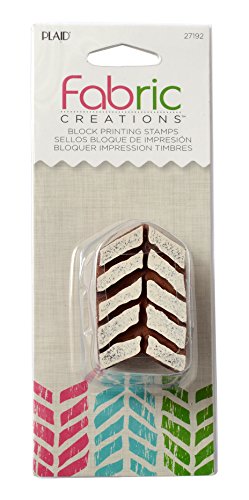 Fabric Creations Block Printing Stamps, 27192 Small Tribal Chevron