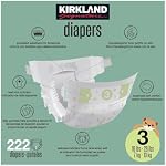 Kirkland Signature Diapers, Size 3 (222-Count)