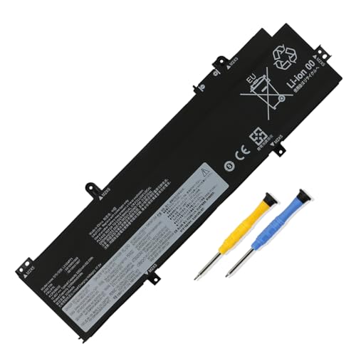 L21M4P72 52.5Wh Laptop Battery Replacement for Lenovo ThinkPad T14 P14s Gen 3 ThinkPad T14 P14s Gen 4 Series SB10W51966 5B10W51865 L21L4P71 L21M4P71 L21C4P71 L21D4P71 L21M3P71 L21L3P71 3392mAh 4-cell