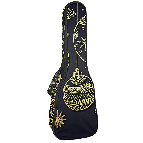 Sac ukulélé ténor étanche et rembourré housse sac à dos concert soprano noir