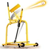 PRO Baseball Pitching Machines with Dual-Wheel, Adjustable 11 Angles