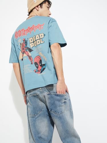 Image of Max URB N Men Deadpool Oversized T-Shirt