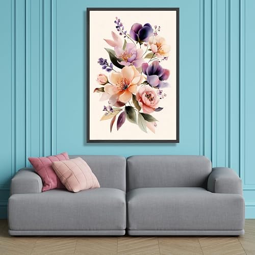 Impression botanique sur toile décoration intérieure fleurs XINBAO - 3