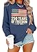 PECHAR 250 Anniversary USA Sweatshirt Women 4th of July Shirts 250th Birthday Shirts Patriotic Crewneck Pullover Tops