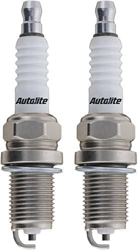 Autolite Bujía de repuesto automotriz de resistencia de cobre 3924 (paquete de 2)