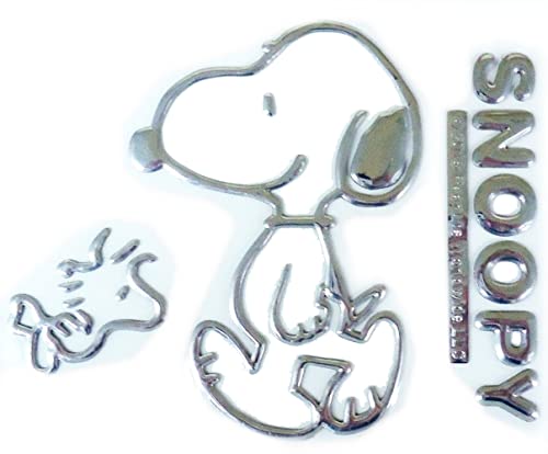 明邦 スヌーピー エンブレムステッカー NEW 3D 車用 カスタム デコレーション キャラクター おしゃれ SNOOPY B Y479