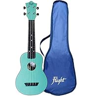 The Flight travel ukulele is truly an innovative product — never has a ukulele with such outstanding sound qualities been so affordable The rounded plastic back Combined with Aquila night strings produce loud tones and clear projection The neck and B...