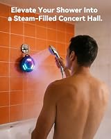 BassBloom Room 1 Shower Bluetooth Speaker, IPX7 Waterproof, Black — image 8