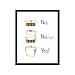 Toilet Paper Rules, Funny Bathroom Humor, Bathroom decor, Home Wall Art, Inspirational poster art inspiration love
