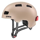 uvex(ウベックス) 自転車ヘルメット 街乗り LEDライト付属 通勤 通学 CE認証 ドイツ製 city 4 / 55-58 cm