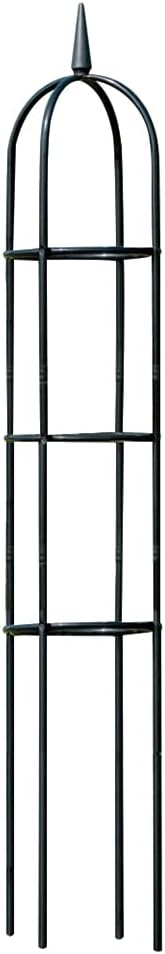 R352HG Garden Obelisk, Black, 96" High