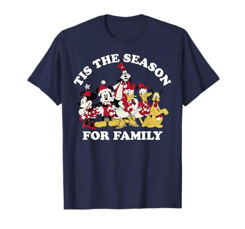 T-shirt Mickey et ses amis de Noël le cadeau idéal pour toute la maison sous le sapin