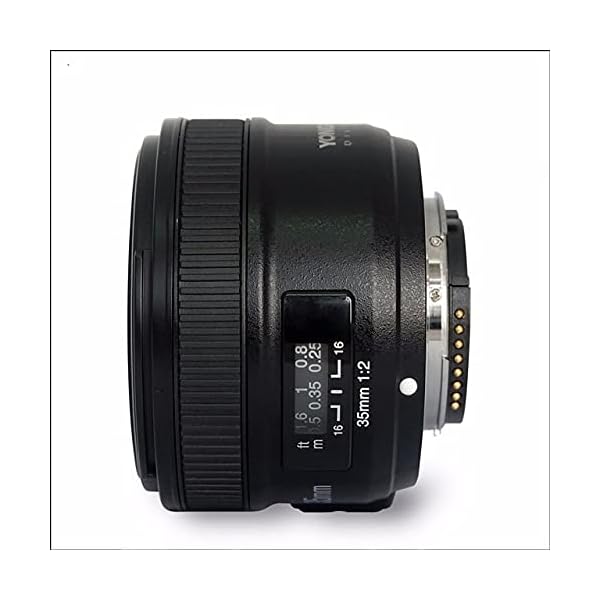 Digitales SLR-Kameraobjektiv/Fit für Yongnuo YN35mm F2N-Objektiv Weitwinkel-Objektiv mit großer Blende Fester Autofokus… – Bild 4