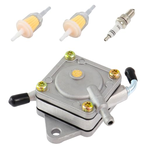 TXRXIZ 1014523 Fuel Pump Compatible with Club Car Gas Golf Cart DS & Precedent (1984-UP) 290FE 350FE Kawasaki Engines Club Car Replacement Kit Repalce OEM 1014524 49040-2067 FP002 S 5136