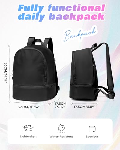 VENATIN Small Gym Backpack for Women