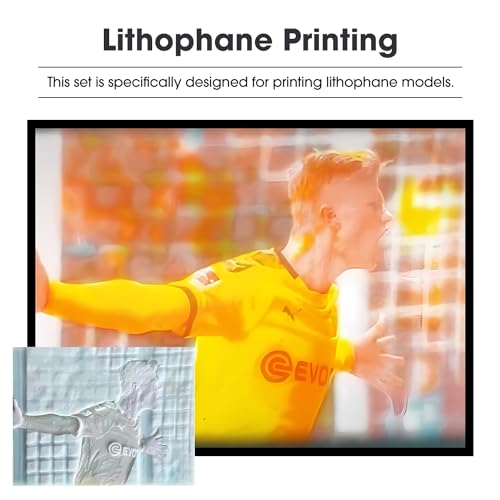 Image of eSUN Lithophane White PLA+ Filament 1.75mm 3D Printer Filament PLA 1KG