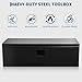 GarveeLife Heavy Duty Steel Truck Bed Tool Box – Weatherproof & Lockable Storage with Dual Gas-Shock Lids, Drill-Proof Security, Global Fit for Pickup, Trailer, RV – Secure Truck Bed Toolbox