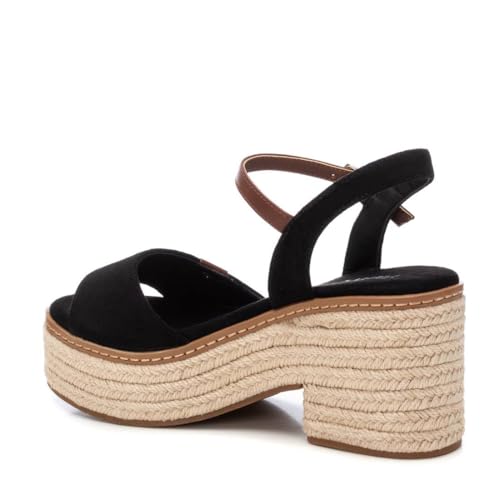 Sandale femme noir mode décontractée REFRESH taille 37 confortable