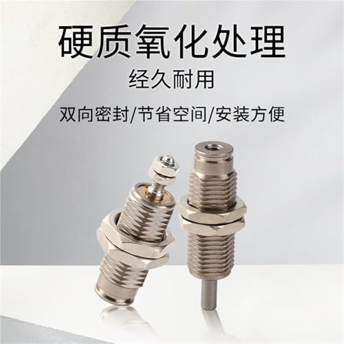 Cilindro neumático mini CJPB15-15 de acción única con rosca externa 3