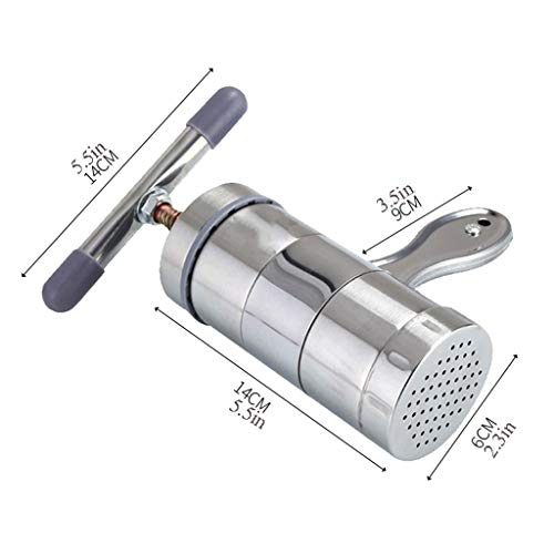 xinxinchaoshi Pastamaker Küche manuelle Nudel-Press Frische Nudel, die Maschine herstellt, Hand Edelstahl Nudel Presse… – Bild 3