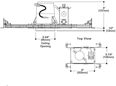 Miniatura 2 de HALO Empotrable H36TAT Vivienda Non-Ic Air-Tite Techo poco profundo Voltaje de línea de 120 voltios, verde, 197