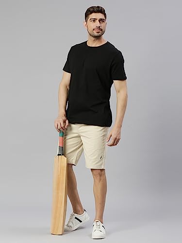 Image of Thomas Scott Men's | Solid | Chino Shorts | Regular Fit | Cotton Elastane | Above Knee | Casual Short