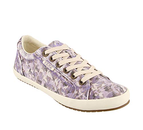 Image of Taos Star Women's Sneaker - Iconic Style with Canvas Design for Everyday Adventures - Custom Fit Lacing and Premium Removable Footbed with Arch Support for All Day Comfort