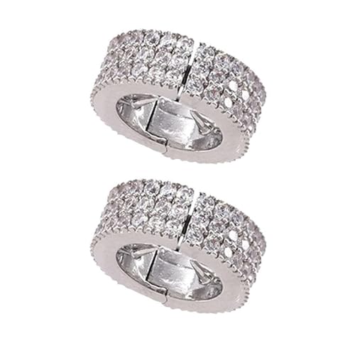 Elegantes joyas para el pelo de Blingbling Stage accesorios para la cabeza Lujosa fiesta de Navidad Accesorios para el Año Nuevo presente anillos de pelo moda clip para el cabello para mujeres