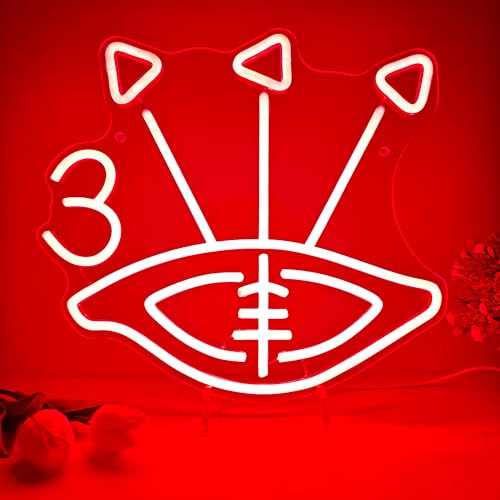 Image of Power Eye Neon Sign for Wall Decor TDE Inspired LED Sign, Hip Hop Wall Art, Red Neon Light, Music Lover Gift