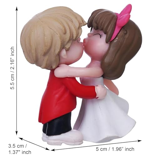 Couple qui s'embrasse, pièce maîtresse décorative haut de gamme