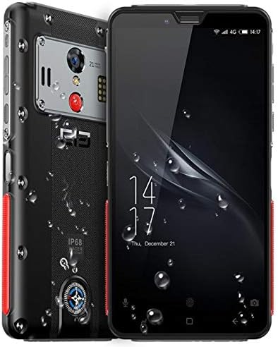 ELEPHONE SOLDIER IP68 Outdoor Smartphone - 5.5 inch QHD 2K Screen (2560 * 1440x) Gorilla Glass, Android Rugged Mobile Phone 4G, Helio X25 2.5GHz Deca Core 4GB+128GB, 5000mAh, IP68 waterproof 21MP GPS